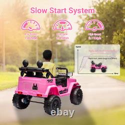 2 Seater 12V Kids Ride On Car Electric Vehicle Toy Truck Jeep with Remote Control