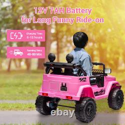 2 Seater 12V Kids Ride On Car Electric Vehicle Toy Truck Jeep with Remote Control