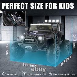 2 Seater Kids Large Ride On Truck 24V Battery Powered Electric Vehicle Toy Car