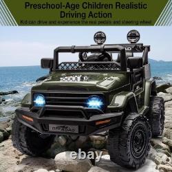 2-Seater Kids Ride On Car Truck 12V Battery Electric Vehicles Ride on Toy Gift