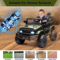 2-Seater Kids Ride On Car Truck 12V Battery Electric Vehicles Ride on Toy Gift