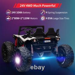 2 Seater Ride On Car Truck 24V Ride On Toys for Kids Electric Vehicle withRemote