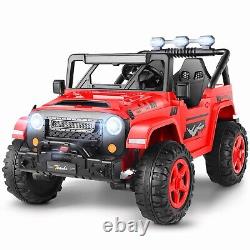 2 Seaters Ride On Truck for Kids 24V Battery Powered Electric Vehicle Toy Car #