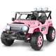 2 Seaters Ride On Truck For Kids 24v Battery Powered Electric Vehicle Toy Car