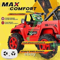 2 Seaters Ride On Truck for Kids 24V Battery Powered Electric Vehicle Toy Car #