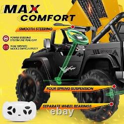 2 Seaters Ride On Truck for Kids 24V Battery Powered Electric Vehicle Toy Car