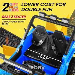 2 Seaters Ride On Truck for Kids 24V Battery Powered Electric Vehicle Toy Car