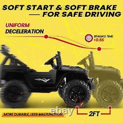 2 Seaters Ride On Truck for Kids 24V Battery Powered Electric Vehicle Toy Car