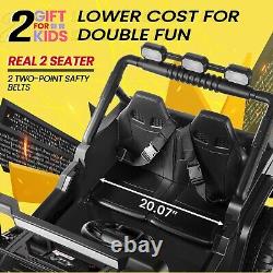 2 Seaters Ride On Truck for Kids 24V Battery Powered Electric Vehicle Toy Car