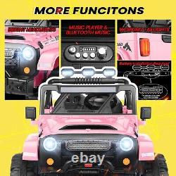 2 Seaters Ride On Truck for Kids 24V Battery Powered Electric Vehicle Toy Car