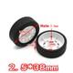 30mm 38mm Mini Wheel Rubber Tyres Vehicle Toy Car Plastic Hubs Rc Model Diy 120