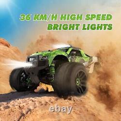 36 KPH RC Remote Control Monster Truck Car Vehicle Toy OffRoad Crawler 4WD 4x4
