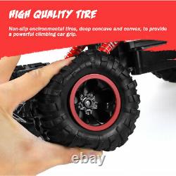 4WD RC Monster Truck Off-Road Vehicle 2.4G Remote Control Buggy Crawler Car