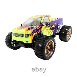 4WD RC Monster Truck Off-Road Vehicle 2.4G Remote Control Crawler Car Yellow New