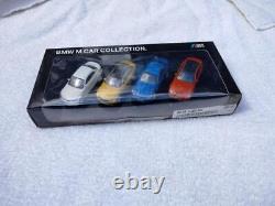 4 Car Set BMW M CAR COLLECTION Model Cars 164 80-45-2-365-554 Rare HTF 809144
