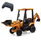 4 In 1 Ride On Excavator & Bulldozer 12v Kids Electric Vehicle Ride On Car Toy