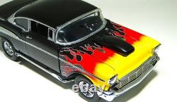 57Chevy55Chevrolet1957Hot Rod1955Race1Car18Vintage24Custom12TIN Metal Model toY