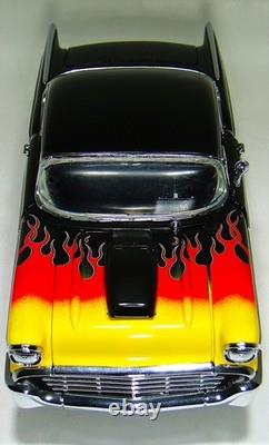 57Chevy55Chevrolet1957Hot Rod1955Race1Car18Vintage24Custom12TIN Metal Model toY