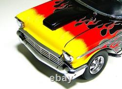 57Chevy55Chevrolet1957Hot Rod1955Race1Car18Vintage24Custom12TIN Metal Model toY