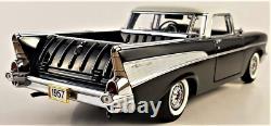 57Chevy55 Pickup Truck Hot Rod124Race Car Vintage Concept12TIN Metal Body18toY