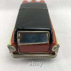 58 Ford Edsel Round-Up 2-Door Station Wagon -Rear Friction-Tin-Litho Car