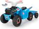 6v Electric Kids Ride On Toy Car With Trailer, Toddler 4 Wheeler Powered Vehicle