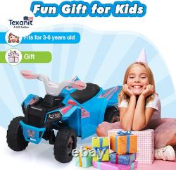 6V Electric Kids Ride on Toy Car with Trailer, Toddler 4 Wheeler Powered Vehicle