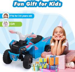 6V Electric Kids Ride on Toy Car with Trailer, Toddler 4 Wheeler Powered Vehicle