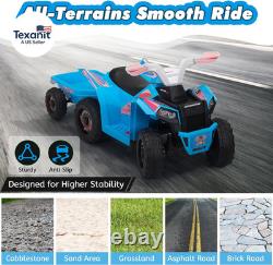 6V Electric Kids Ride on Toy Car with Trailer, Toddler 4 Wheeler Powered Vehicle