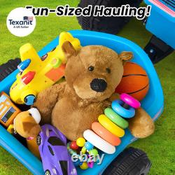 6V Electric Kids Ride on Toy Car with Trailer, Toddler 4 Wheeler Powered Vehicle