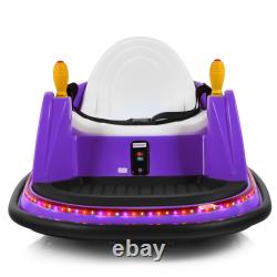 6V Kids Ride On Bumper Car Vehicle 360° Spin Race Toy with Remote Control