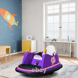 6V Kids Ride On Bumper Car Vehicle 360° Spin Race Toy with Remote Control