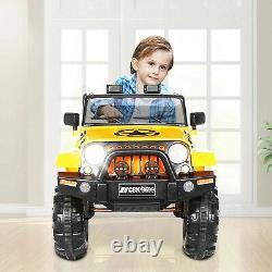 6V Kids Ride On Car Toy Tractor With Trailer Powered Battery Vehicle Toy WithMusic