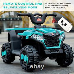 6V Kids Ride on Quad ATV 4-wheel Electric Vehicle Toy Car Christmas Xmas Gift