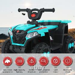 6V Kids Ride on Quad ATV 4-wheel Electric Vehicle Toy Car Christmas Xmas Gift