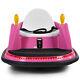 6v Vehicle 360° Spin Race Toy Kids Ride On Bumper Car With Remote Control Pink