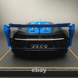 AUTOART 118 Bugatti Vision GT Turismo VGT Model Car Vehicles Collection Blue