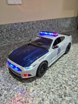 Alabama State Trooper Ford Mustang with All Flashing Lights