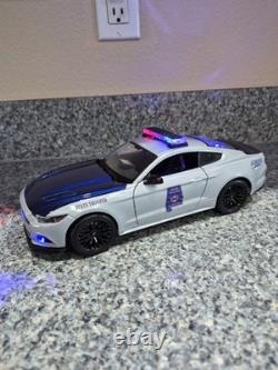 Alabama State Trooper Ford Mustang with All Flashing Lights
