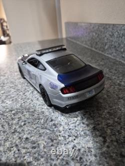 Alabama State Trooper Ford Mustang with All Flashing Lights