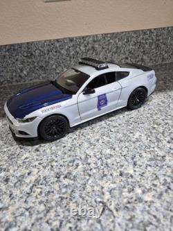 Alabama State Trooper Ford Mustang with All Flashing Lights