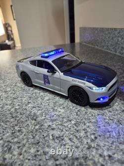 Alabama State Trooper Ford Mustang with All Flashing Lights