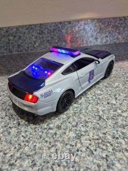Alabama State Trooper Ford Mustang with All Flashing Lights