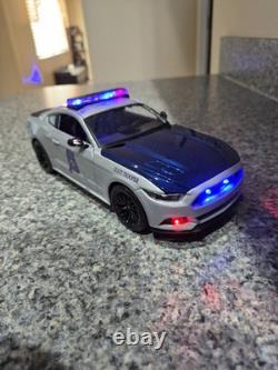 Alabama State Trooper Ford Mustang with All Flashing Lights