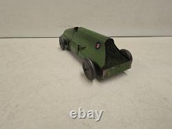 Antique 12.5 Tin Babs Land Speed Record Car Toy No. 10 Boattail Racer England