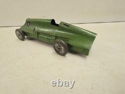 Antique 12.5 Tin Babs Land Speed Record Car Toy No. 10 Boattail Racer England