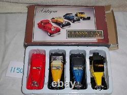 Antique Classic Car Collection 4 Die Cast Vehicle Set CS-YK 51011