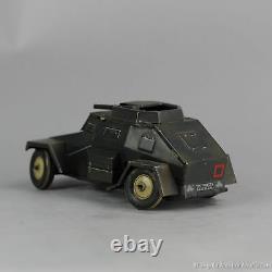 #Antique Tin Toy# 1938/1942 Tippco Armoured Car WH194 Wehrmacht Nazi Car Germany