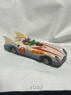 Aoshin ASC Mach GoGoGo Tin Toy Car Automobile Vehicle Made in Japan Vintage