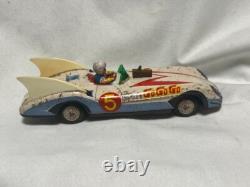 Aoshin ASC Mach GoGoGo Tin Toy Car Automobile Vehicle Made in Japan Vintage